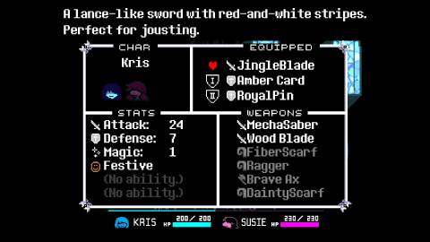 How To Get Jingle Blade in Deltarune