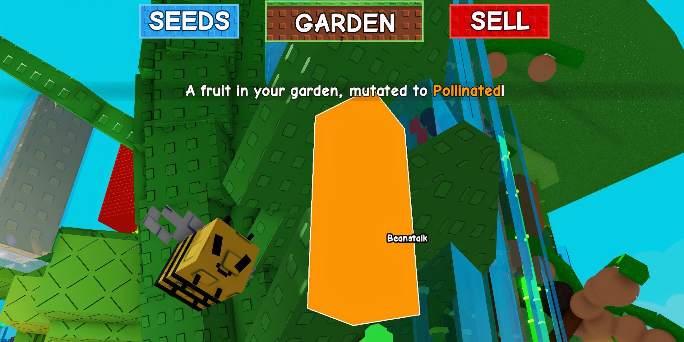 How to get polled mutation in the growth of a garden