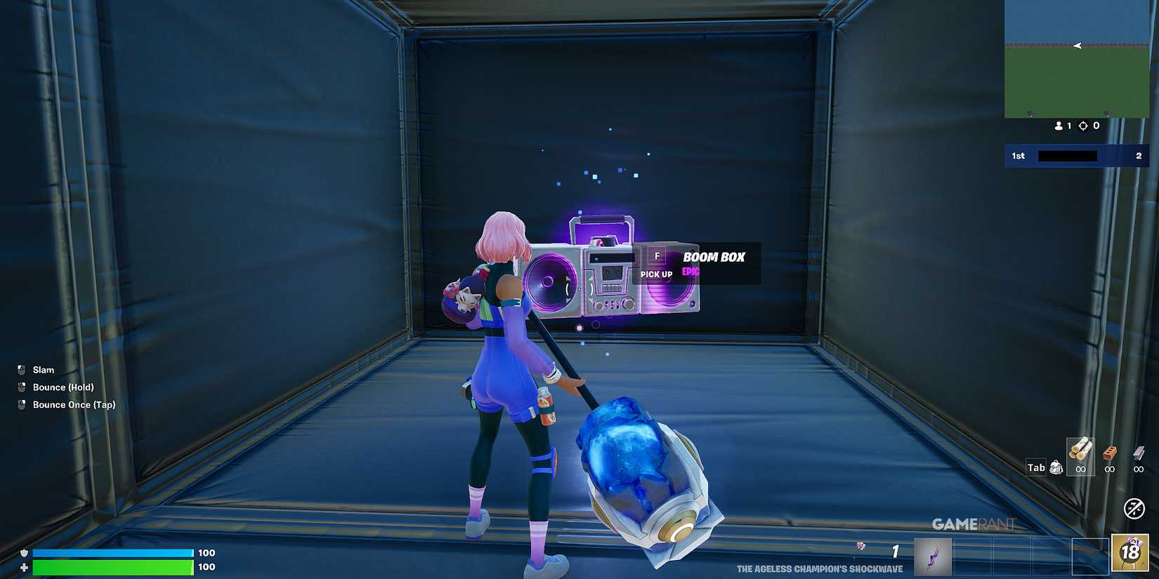 How To Get The Boombox In 1v1 With Every Gun 