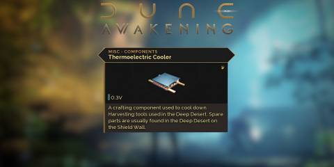 How to Get Thermoelectric Cooler Dune Awakening