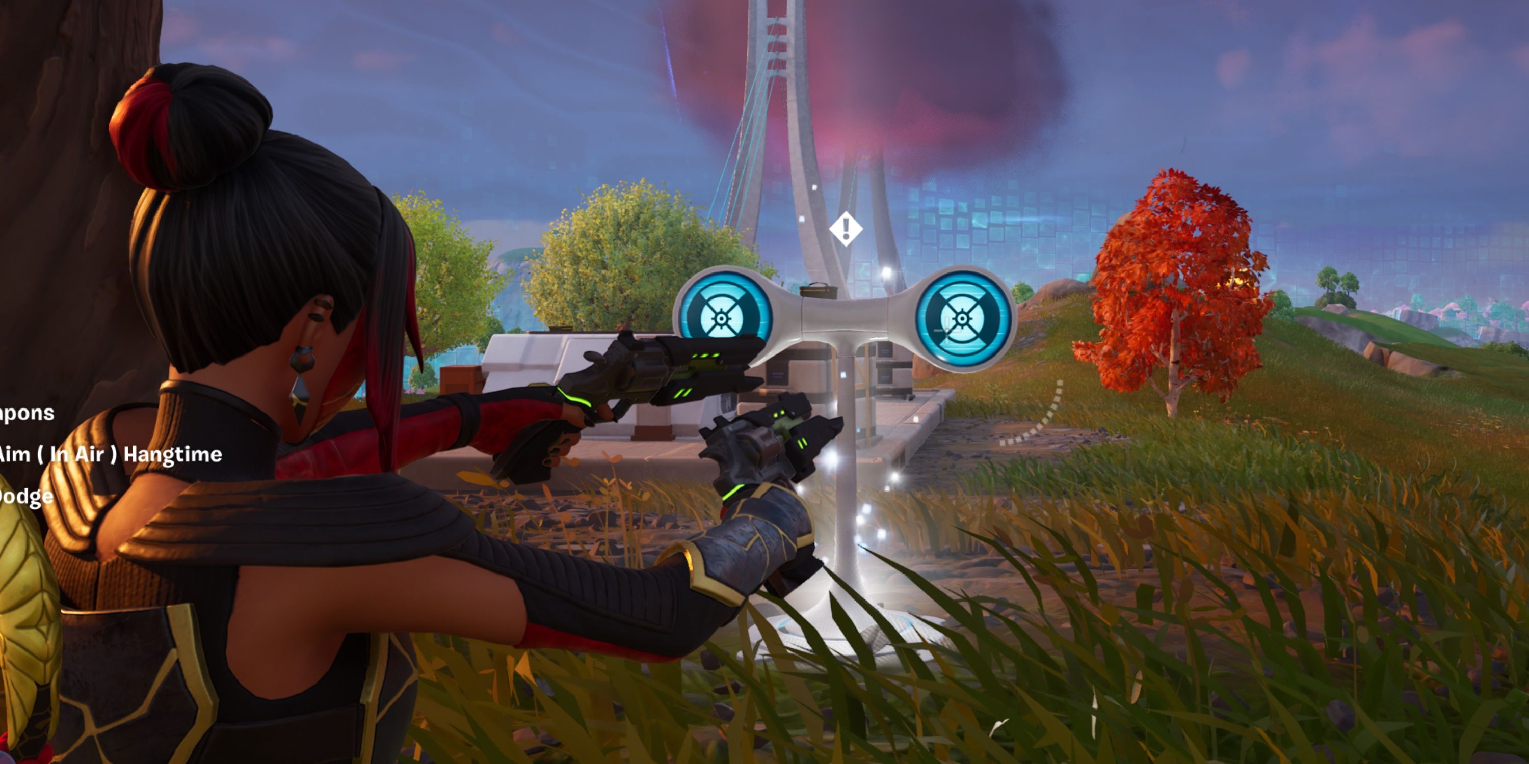 how to hit target fortnite