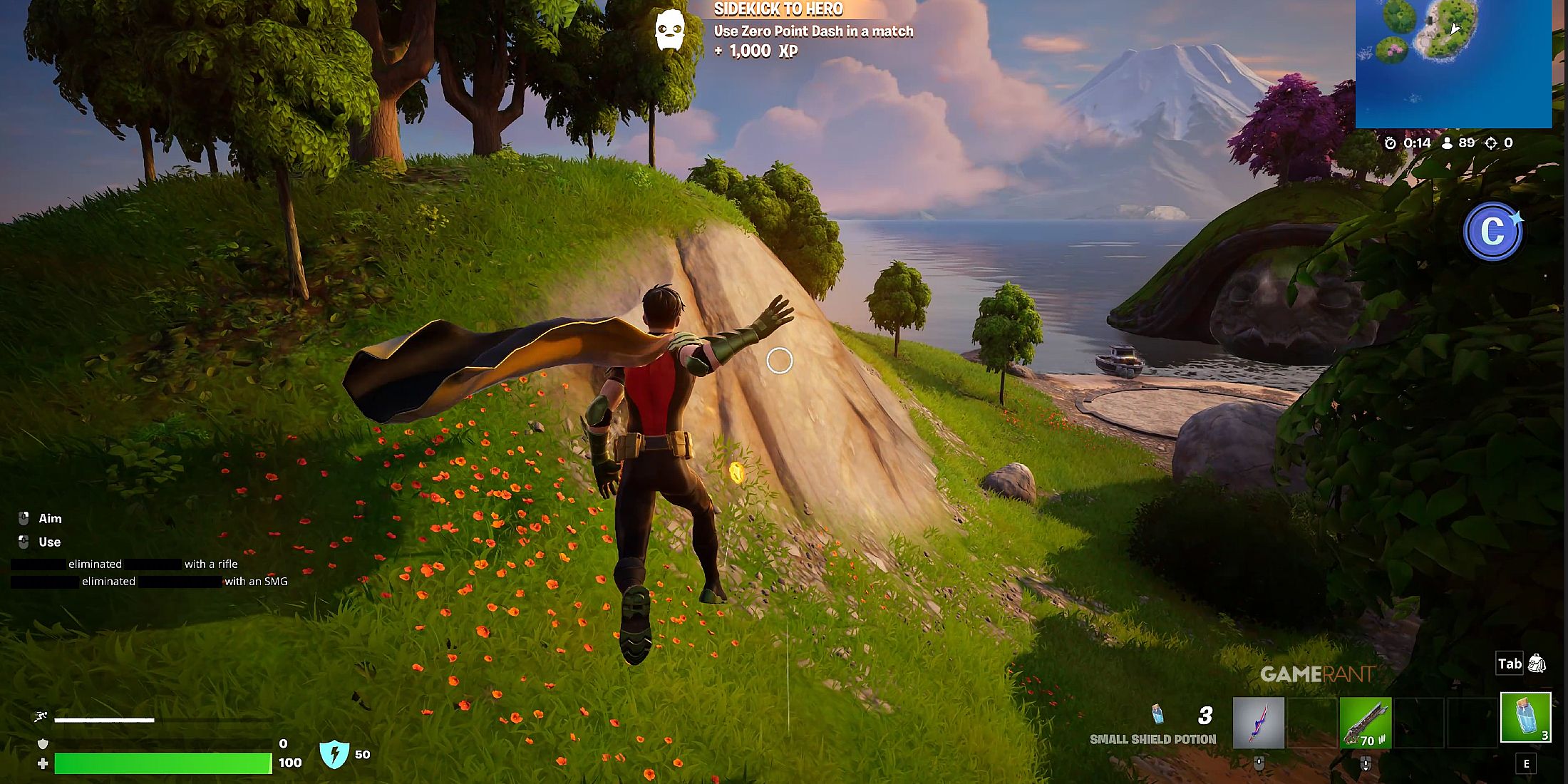 Dash Sprite & Superman Sprite Locations In Fortnite
