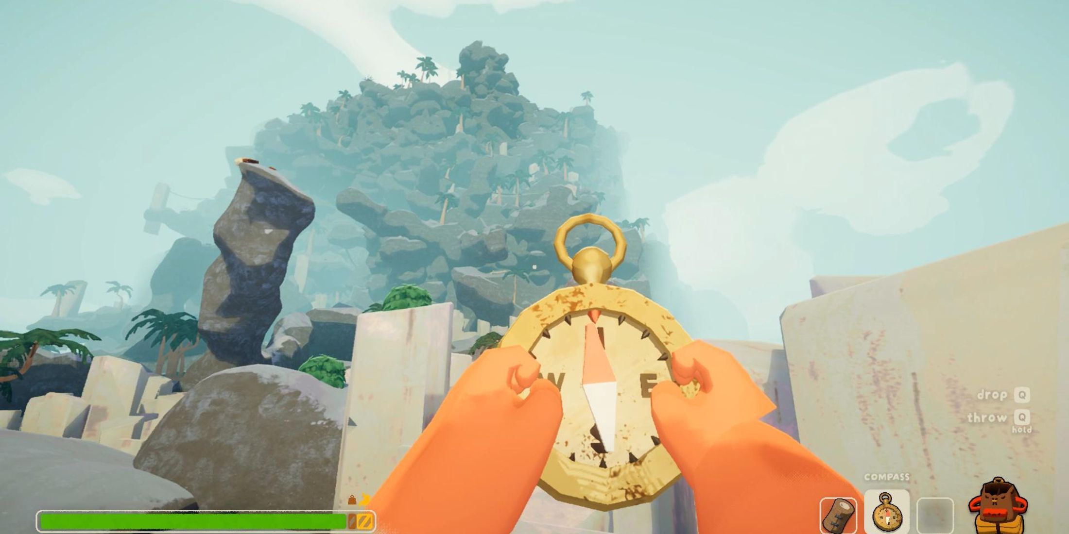 how to use compass peak