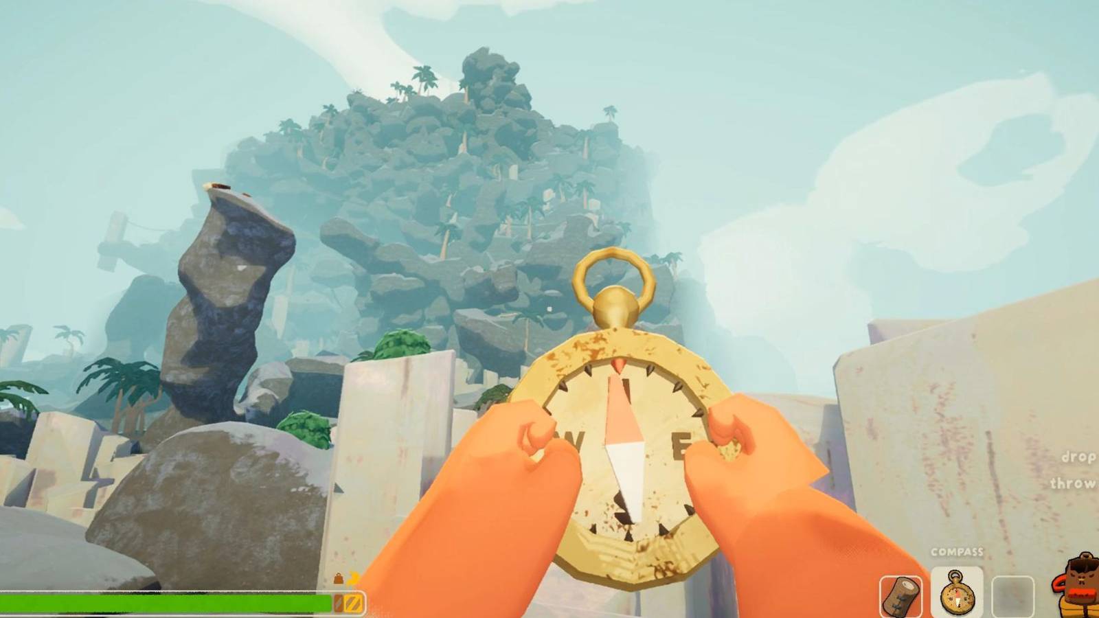 how to use compass peak