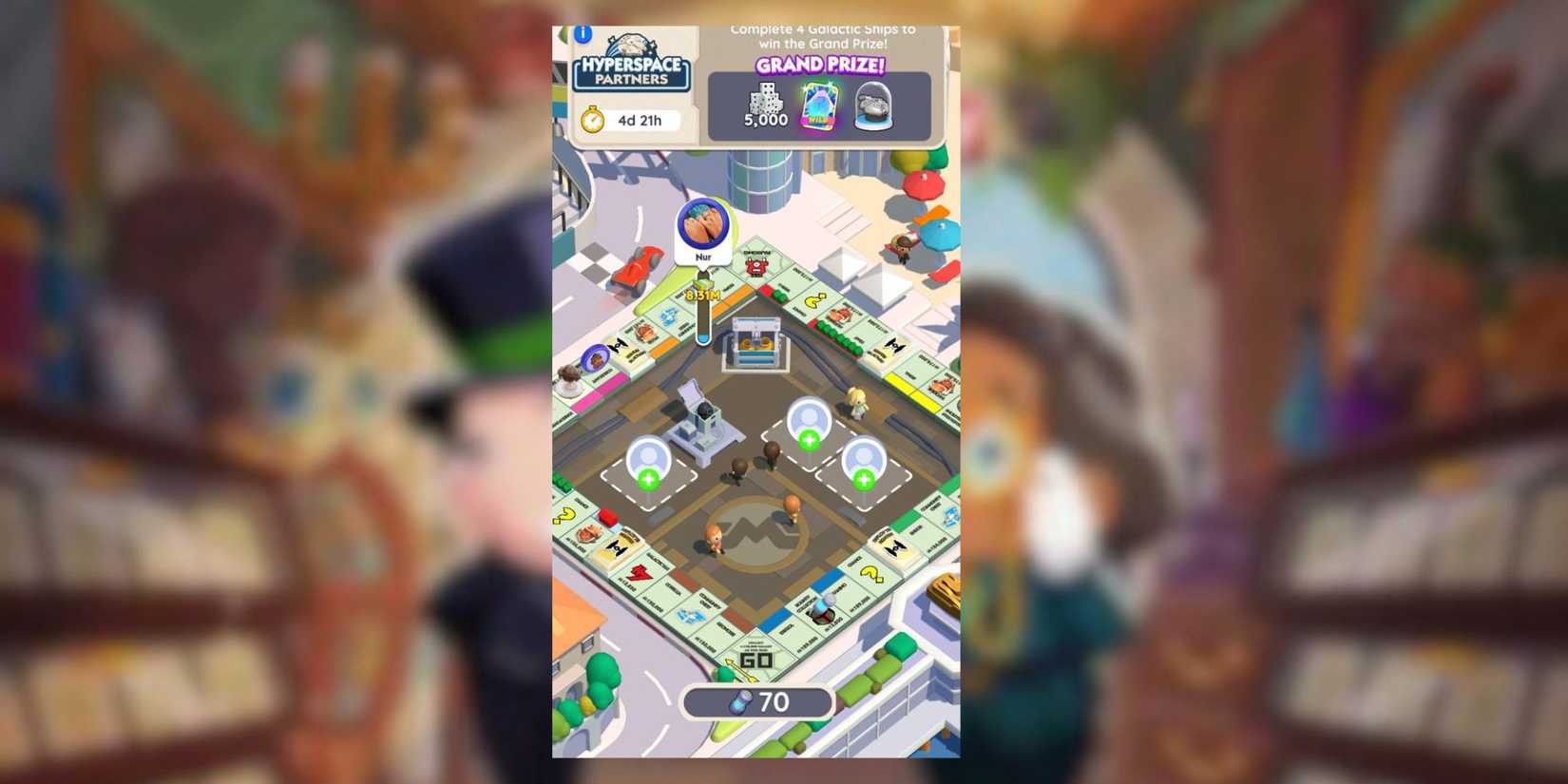 hyperspace partners monopoly go