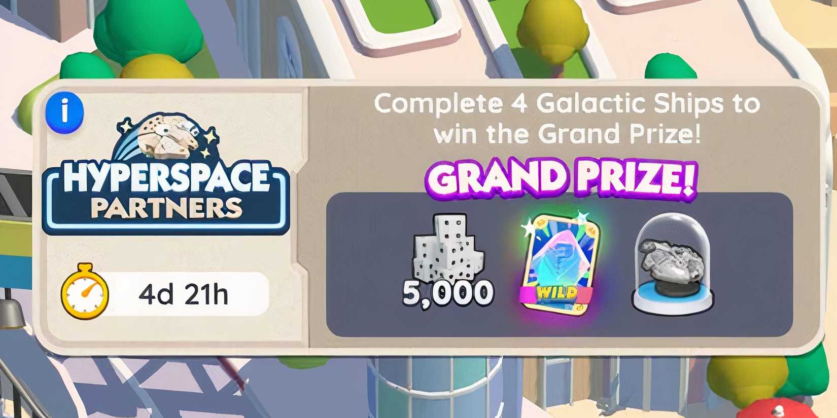 hyperspace partners monopoly go 