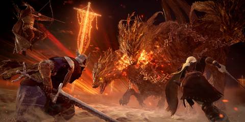 Elden Ring Nightreign Gladius Dog Boss