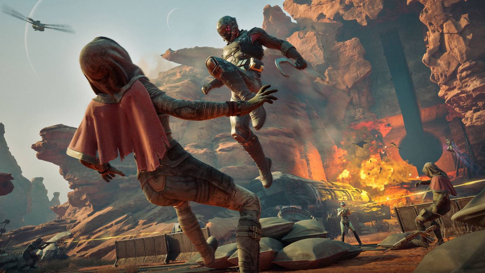 Dune Awakening Melee Combat promo art