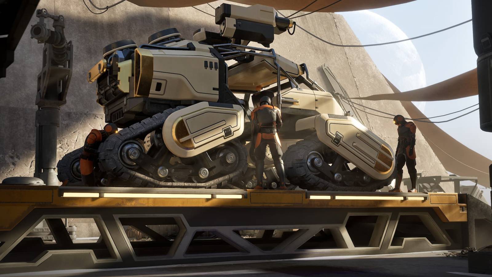 Dune Awakening Buggy art