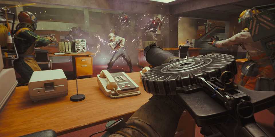 FBC Firebreak Machine Gun combat