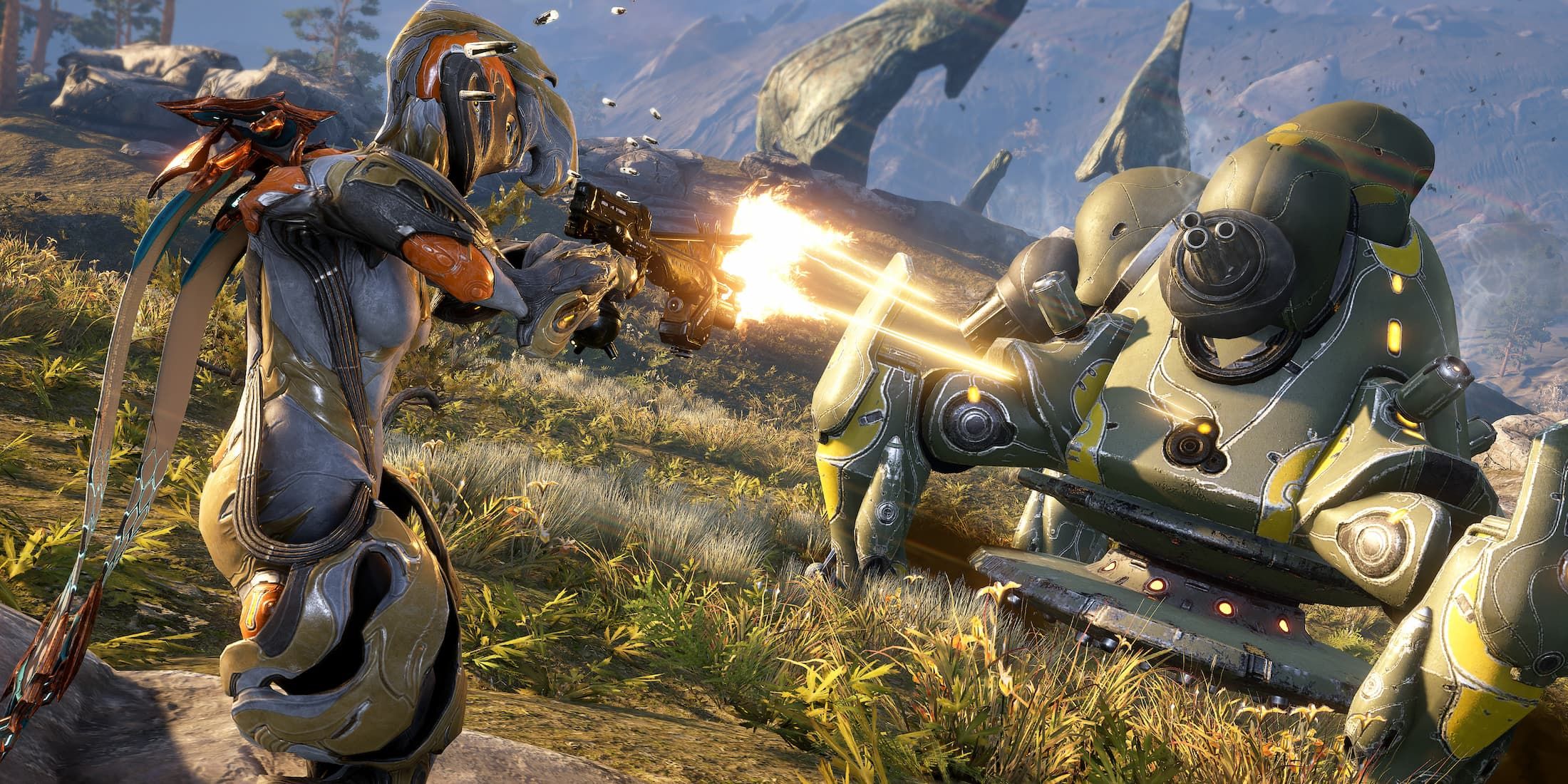 Warframe Ember in Plains of Eidolon