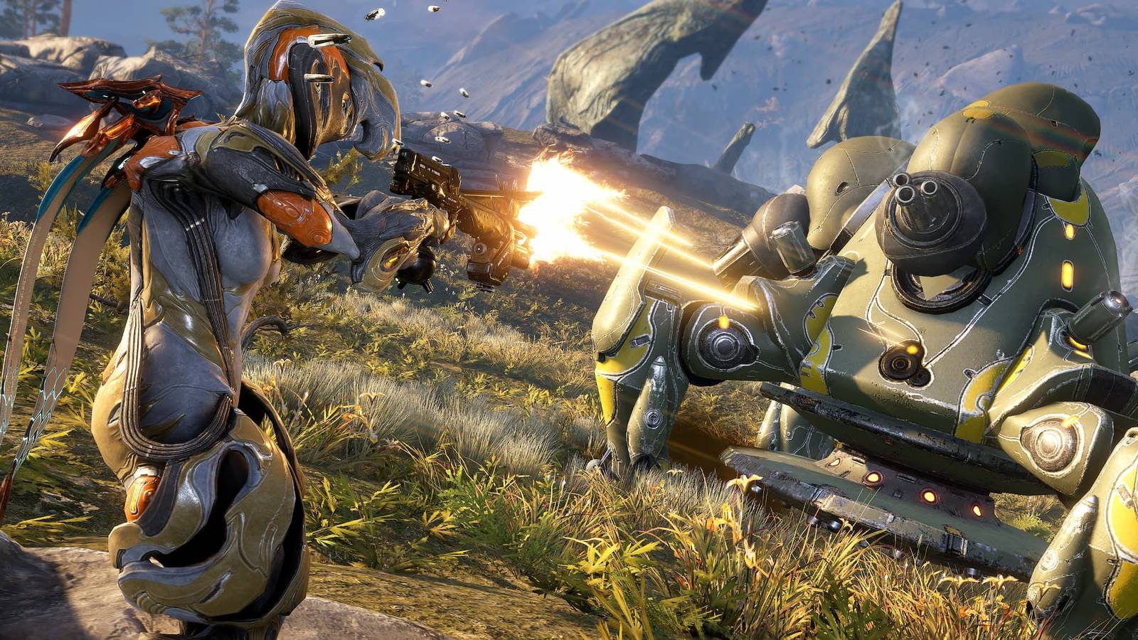 Warframe Ember in Plains of Eidolon