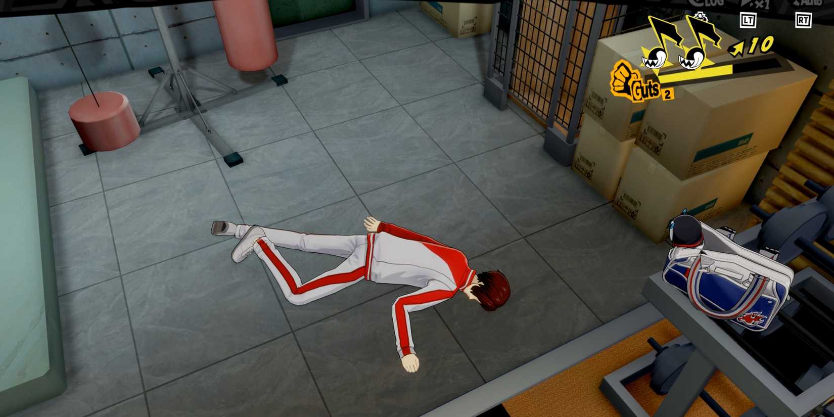 Increase Guts in the Gym Persona 5 Phantom X