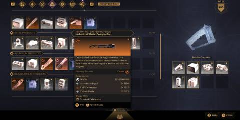 Industrial Static Compactor Research Dune Awakening-1