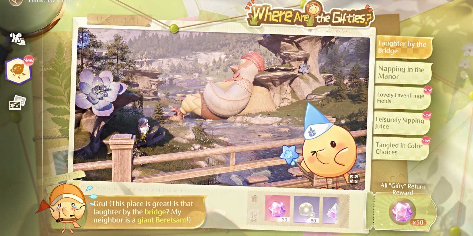 infinity-nikki-where-are-the-gifties-playful-season-menu