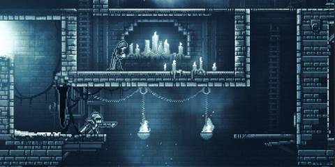 Inmost platforming though castle interior