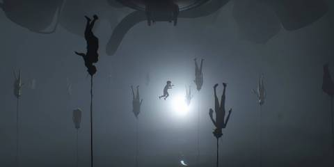 Inside underwater experiment