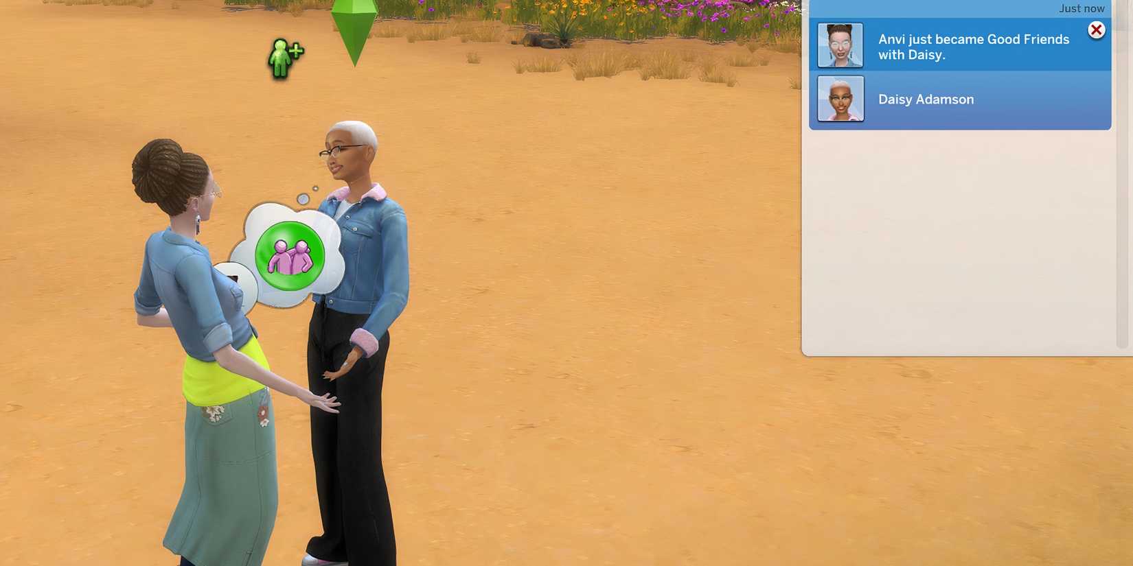 Instant Friendship Sims 4 cheat