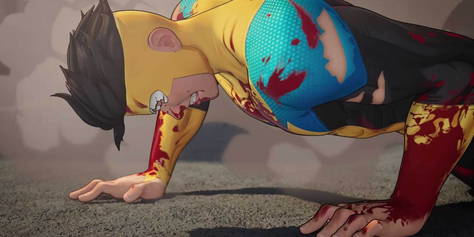 Invincible VS Mark Grayson in combat