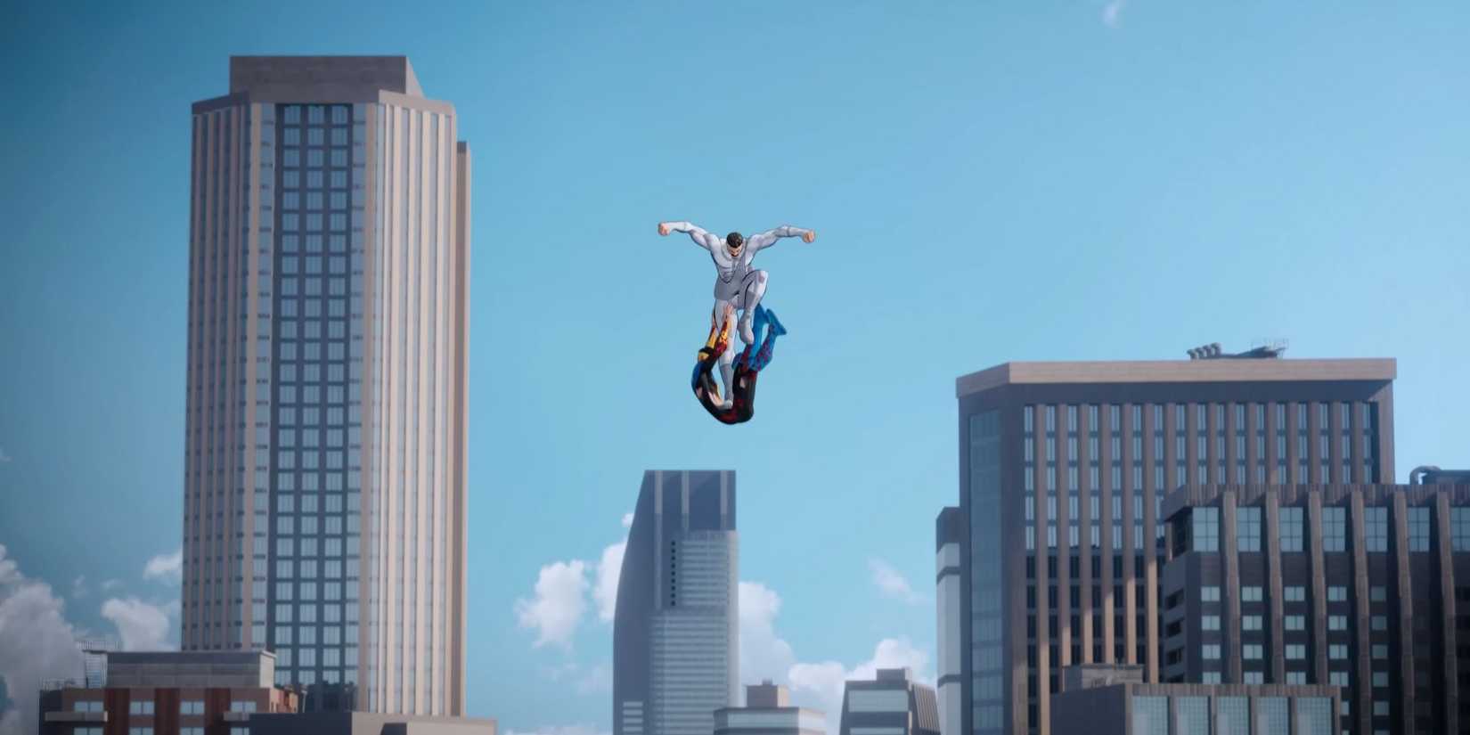 Invincible VS Omni-Man and Invincible Fight