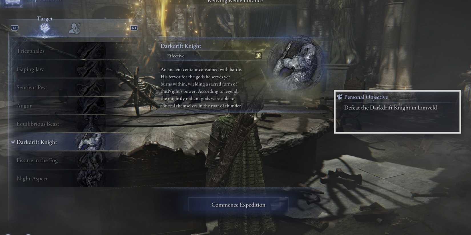 Ironeye personal objective-Ironeye second Remembrance Elden Ring Nightreign