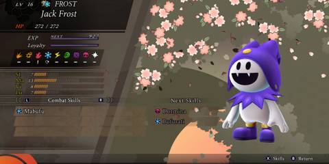 Jack Frost in Raidou Remastered The Mystery of the Soulless Army