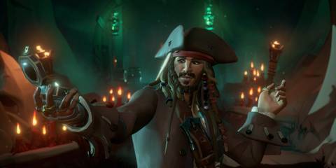 Jack Sparrow in Sea Of Thieves