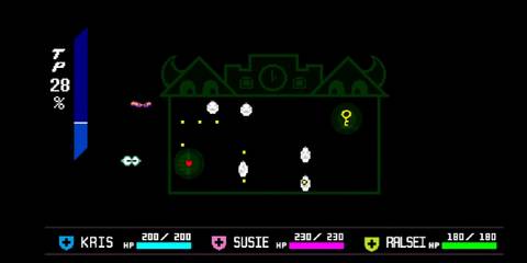 Jackenstein Boss Fight in Deltarune