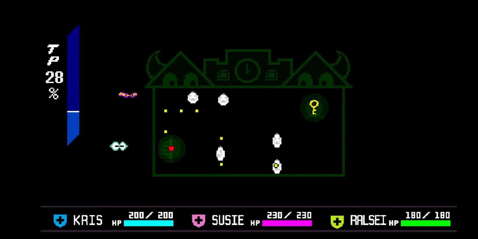 Jackenstein Boss Fight in Deltarune