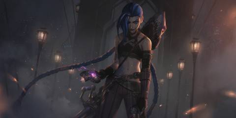 Jinx's arcane skin in League of Legends