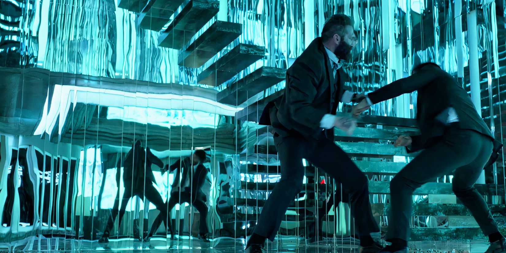 John fighting in John Wick 2