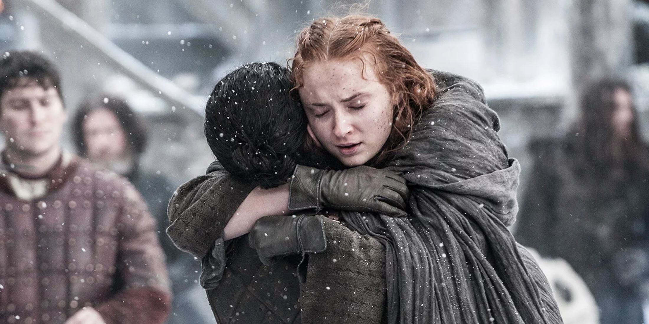 Jon and Sansa reunion