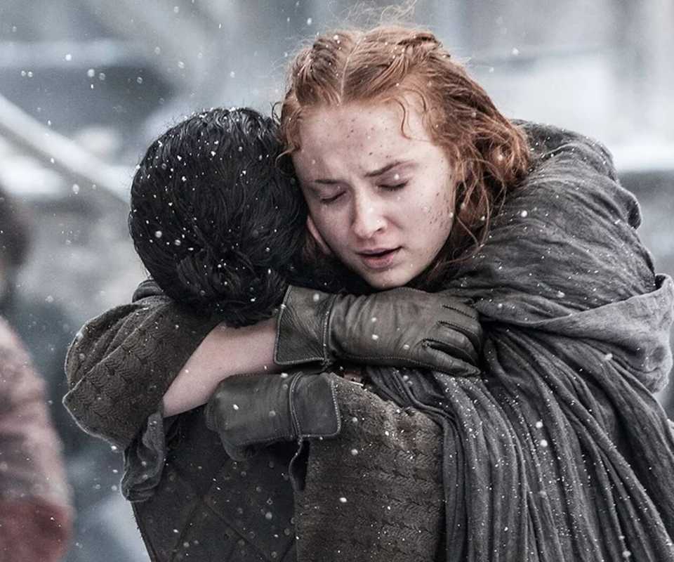 Jon and Sansa reunion
