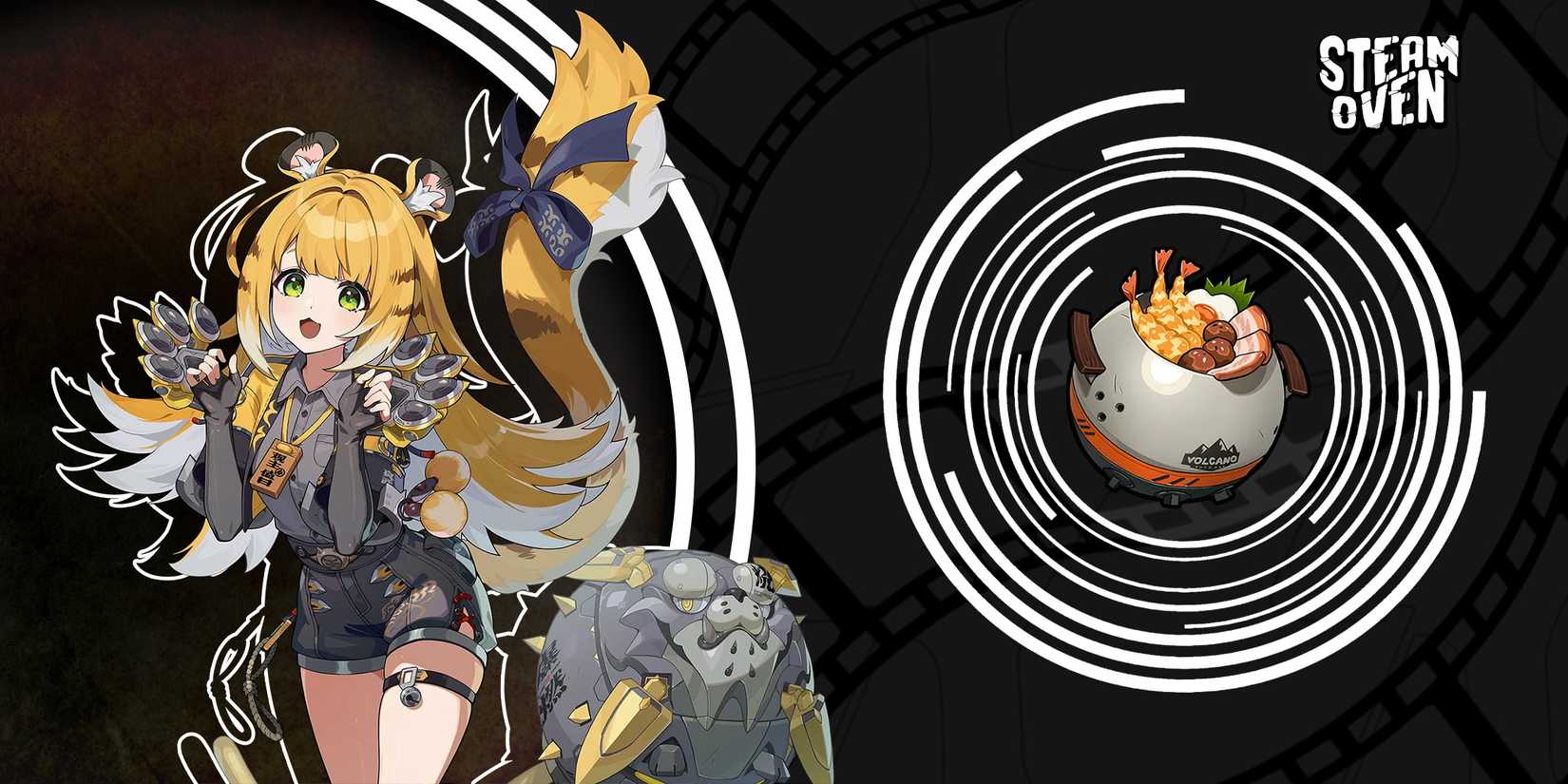 ju fufu using steam oven w-engine in zenless zone zero