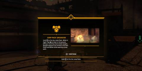 Jump Pack weapon in Warhammer 40,000 Space Marine