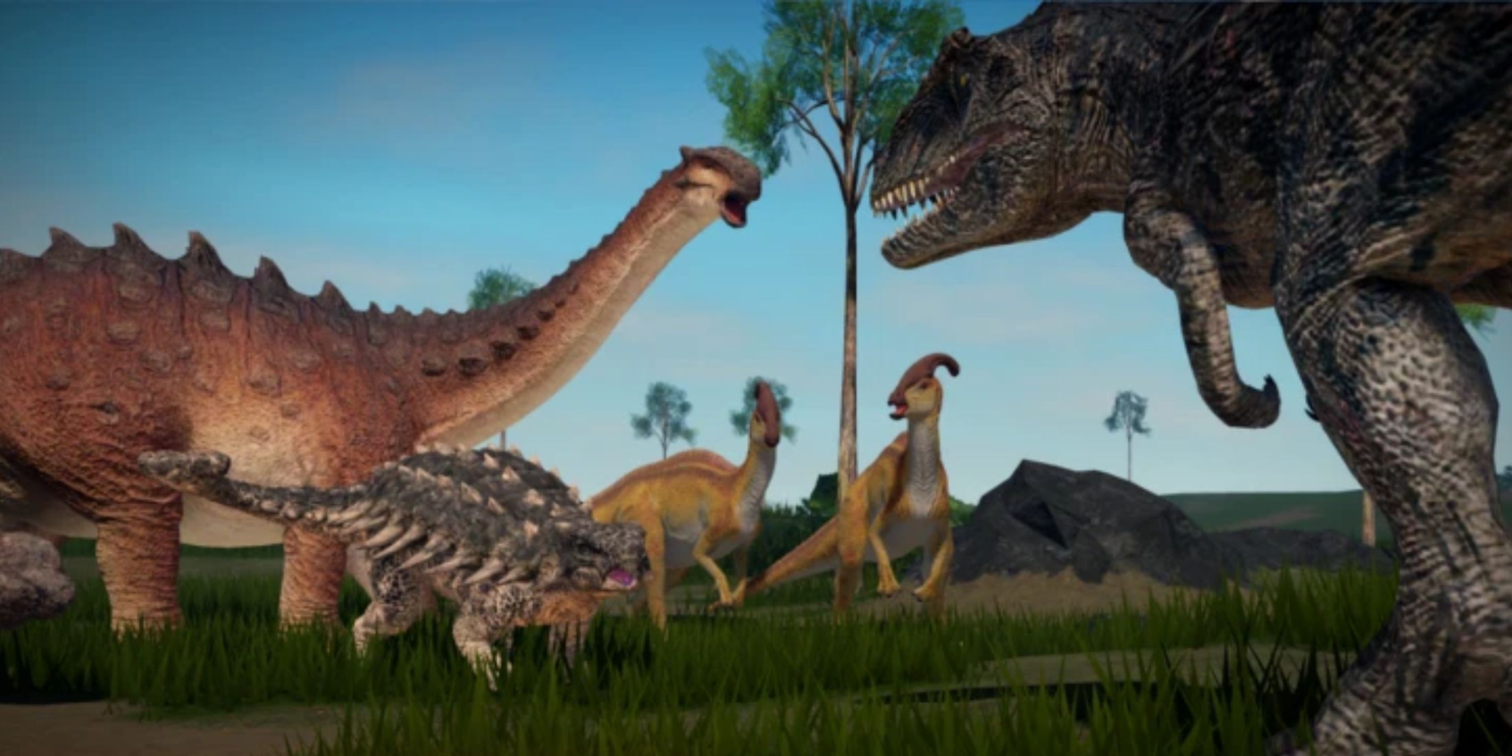 Jurassic Genesis dinosaurs