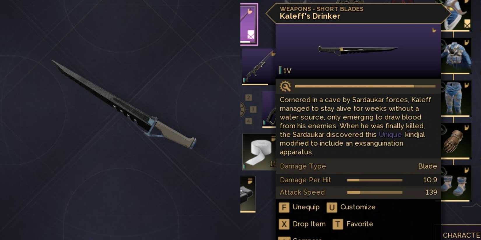 Kaleff's Drinker Dune Awakening