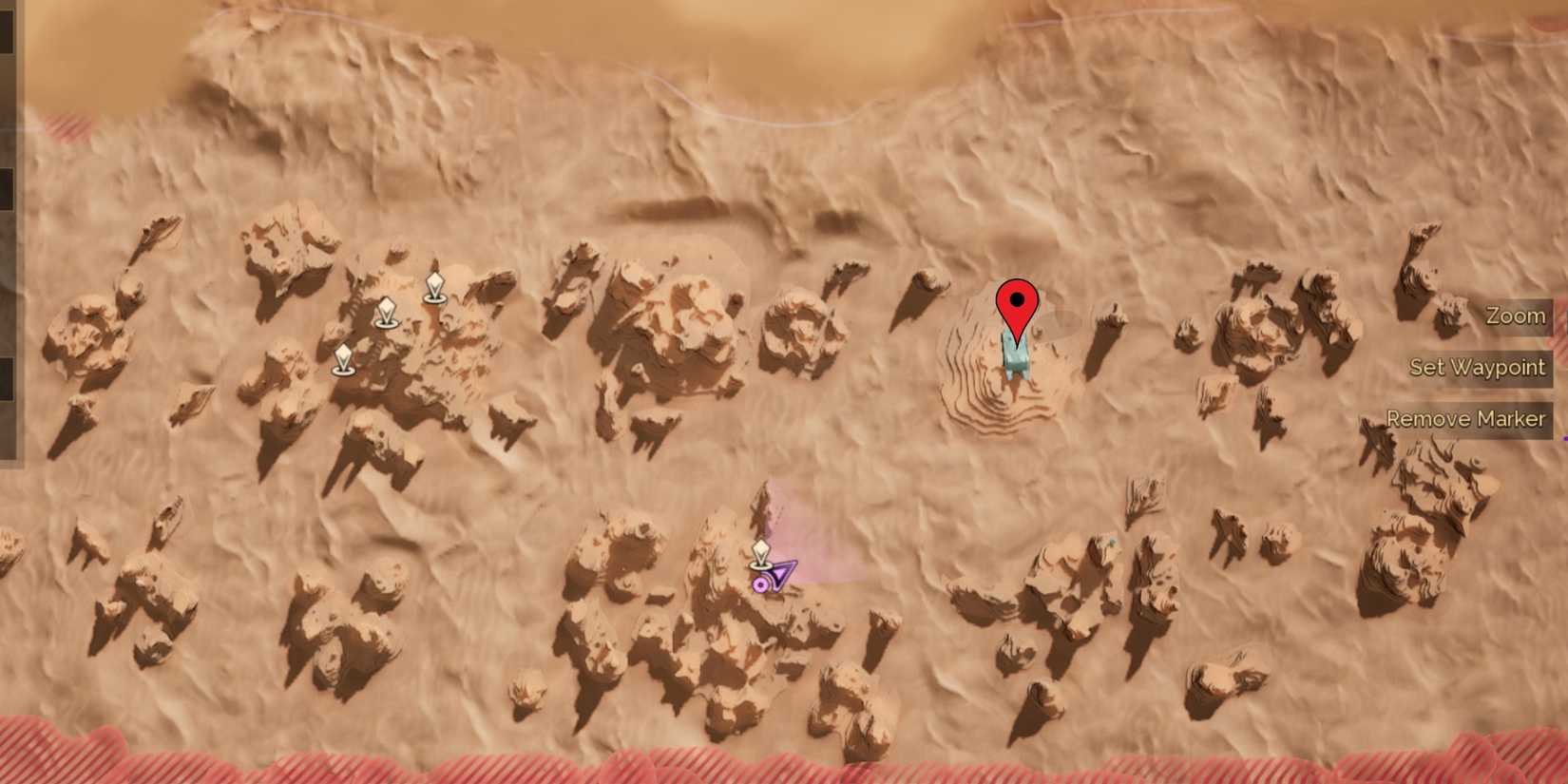 Kaleff's Drinker unique schematic location in dune awakening