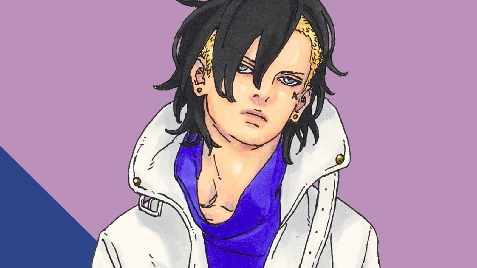 picture: kawaki in boruto two blue vortex.