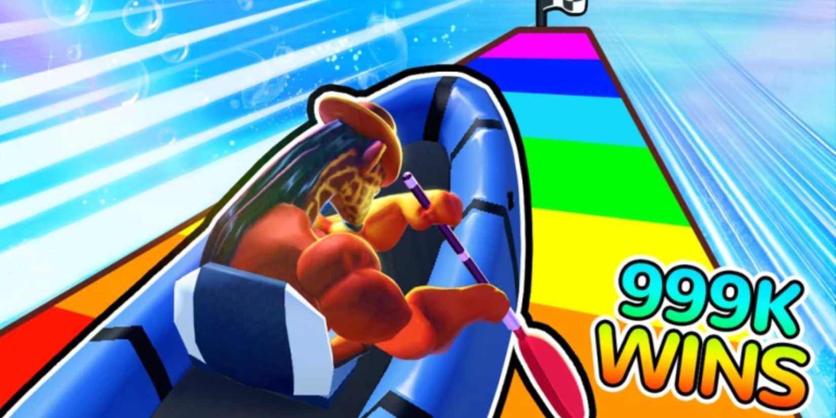 Kayak Racing character