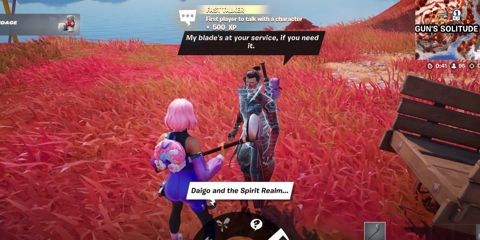 kendo's quests fortnite