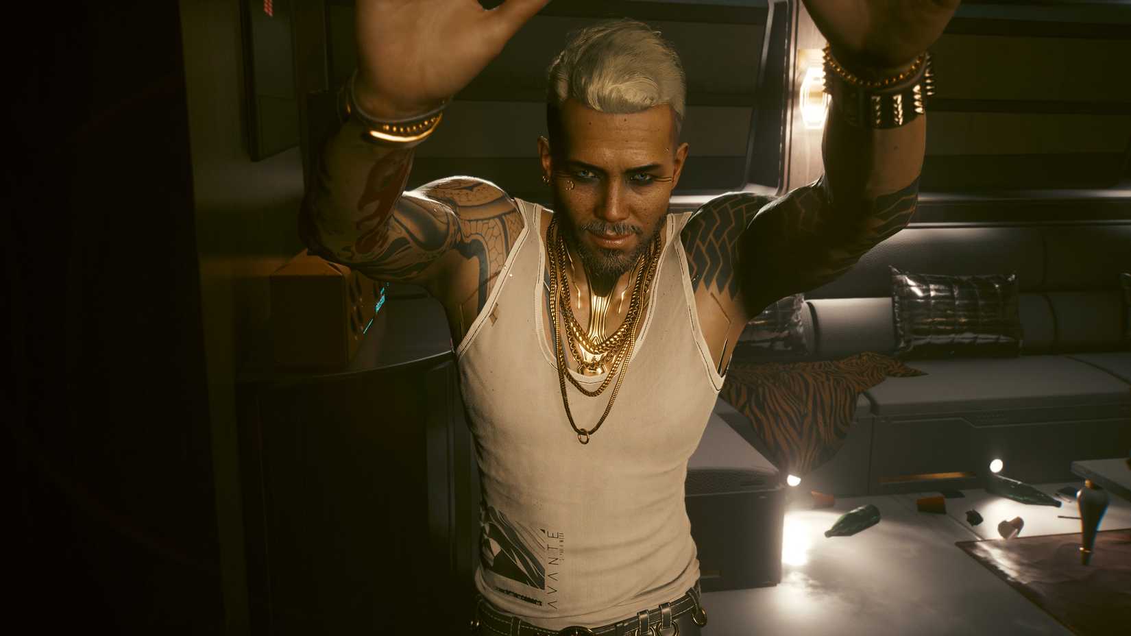 kerry prepares to kiss v