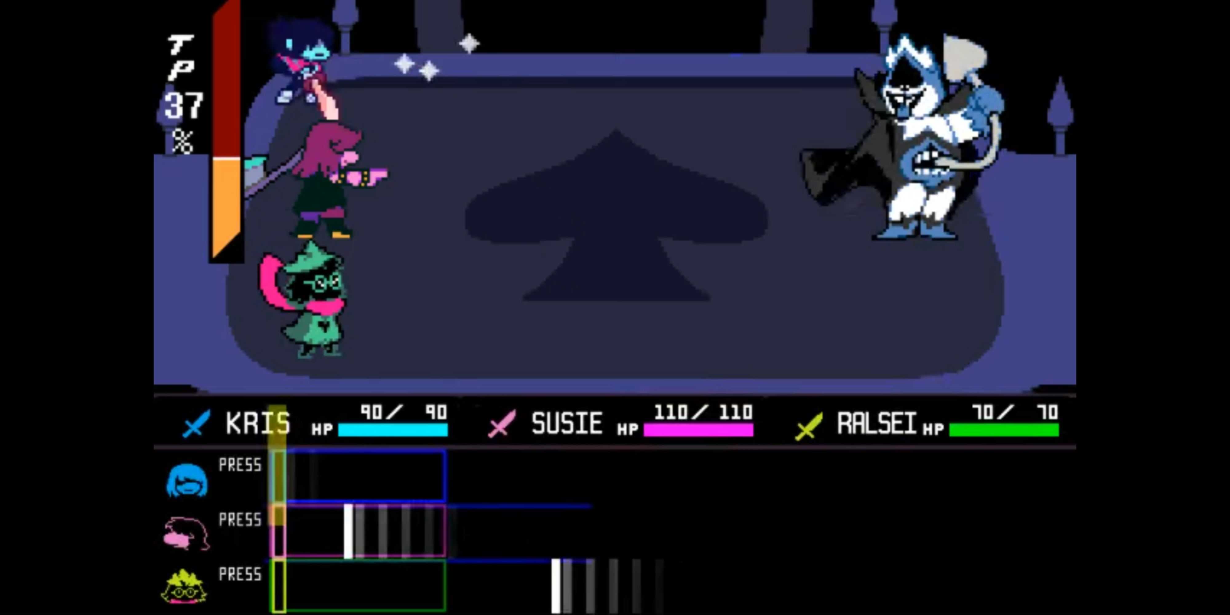 King Fight Delta Rune How to Beat The King in Deltarune (Chapter 1)