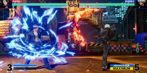 The King of Fighters 15 fire kick