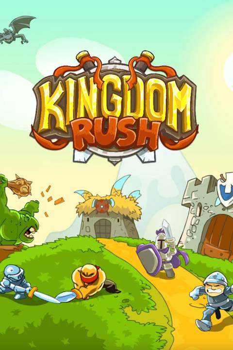 Kingdom Rush video game cover art tag