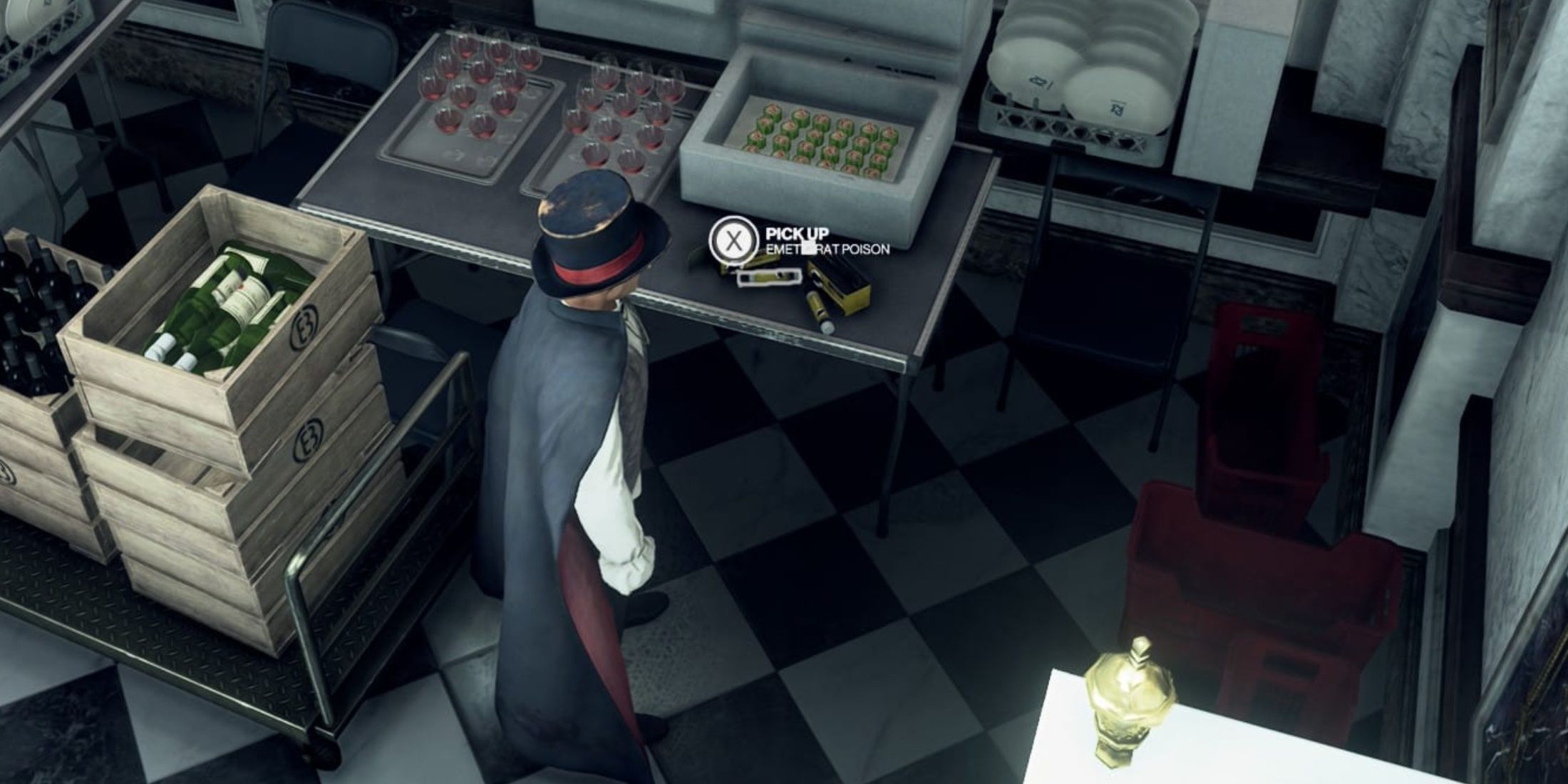 Hitman de veneno de rata de cocina