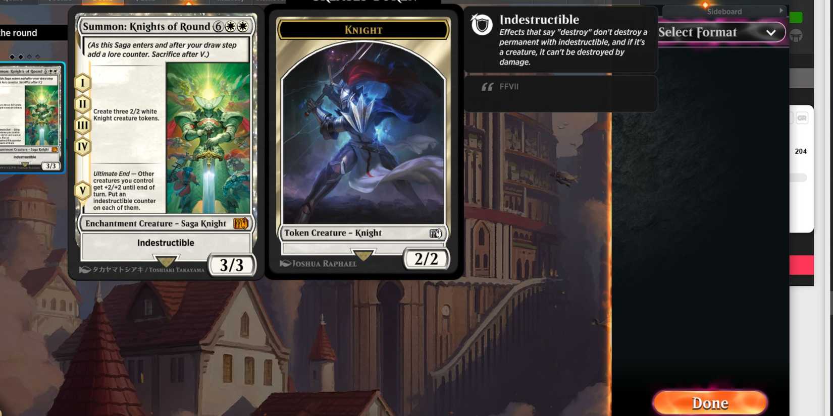 knights of the round magic the gathering