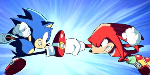 sonic and knuckles clashing