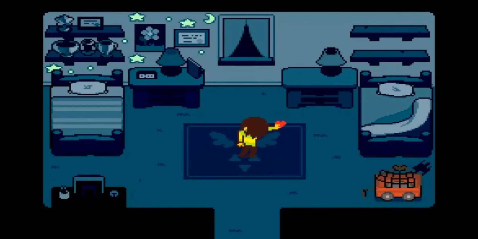 Kris rips their heart (soul) out - Deltarune