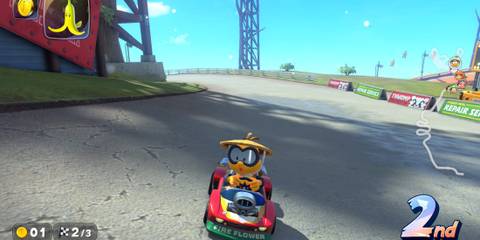 Leaf Cup Mario Kart World Lakitu fisherman